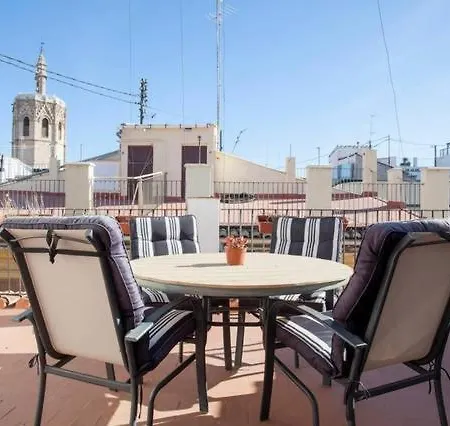 Ferienwohnung Loft In 1Th Floor & Terrace In 4Th Floor Valencia Exterior foto